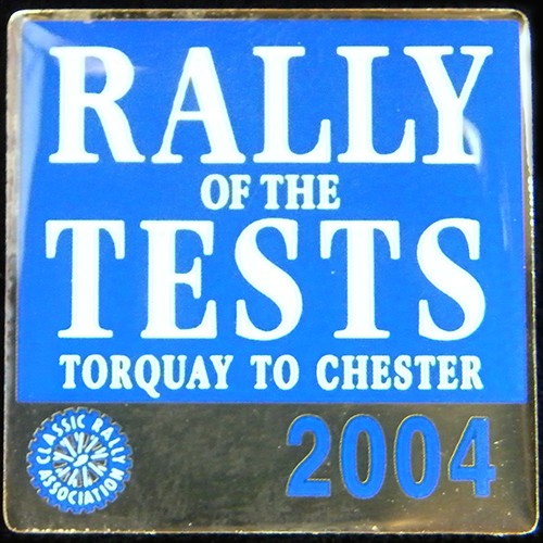 2004 rally the tests lapel - of,