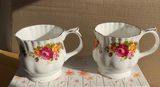 2 x Argyle China COUNTRY ROSES