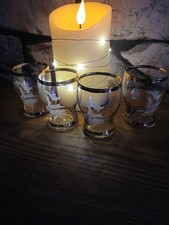 Set Of 4 vodka liqueur glasses