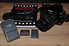 Canon EOS Rebel Xti SLR Digital Camera with 18-55mm Lens,New Battery + More