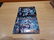 Lady Death Mega Trading Card Base Set +Parallel Clear Chrome Set (Krome, 1997)
