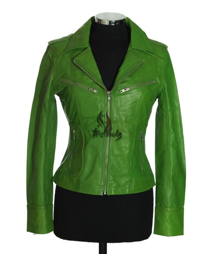Rachel ladies leather jacket - leather,