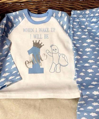 Birthday boy pyjamas size 2y - birthday, 1/2y