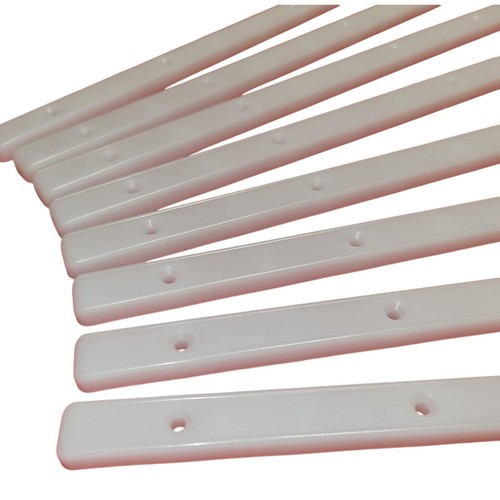 White plastic drawer runners - drawer,