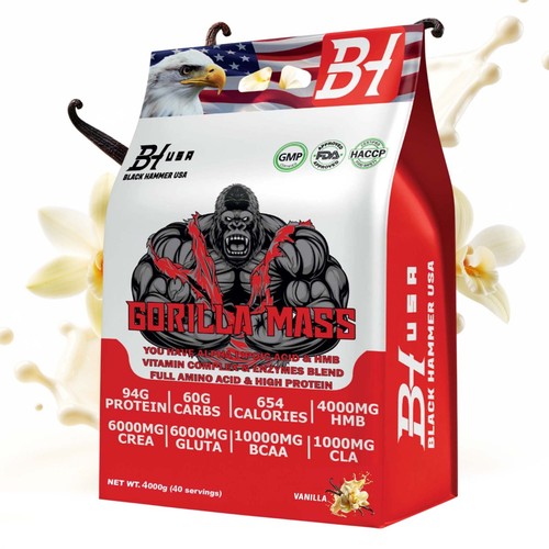 Gorilla mass gainer - gainer, 4kg
