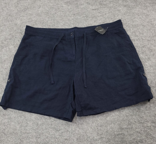 Next linen shorts - linen, mid