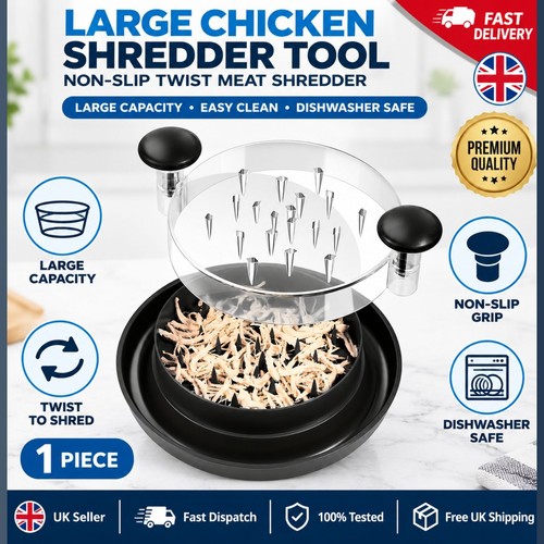 Large chicken shredder tool - large,