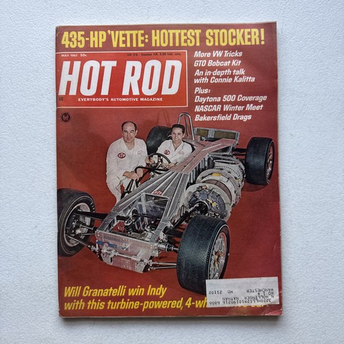 Vintage hot rod magazine may - vintage,
