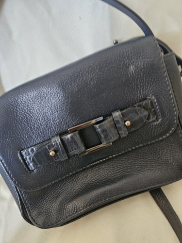Radley navy leather - radley, handbag