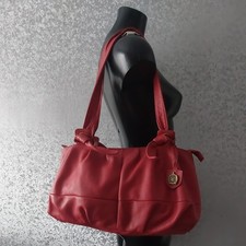 Hampton Red Genuine Leather