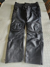 Rayven Leather Motorcycle Trousers Size 40