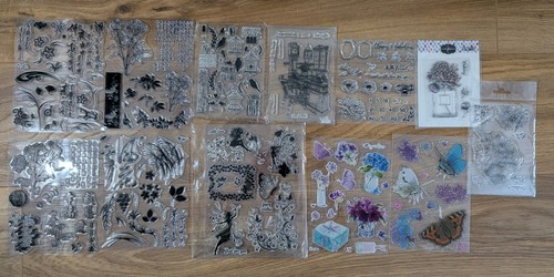 Large bundle clear stamps - bundle,