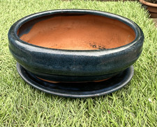 Blue Small Glazed Terracotta