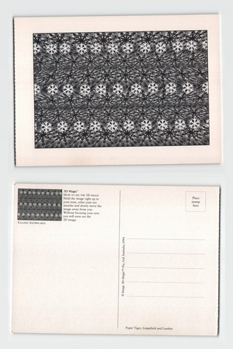 Postcard magic falling - -, 3d