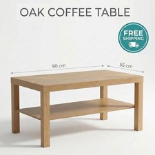 Lack oak effect coffee - oak,
