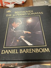 Beethoven - Daniel Barenboim - The 32 Piano Sonatas 12x Vinyl Records Box Set