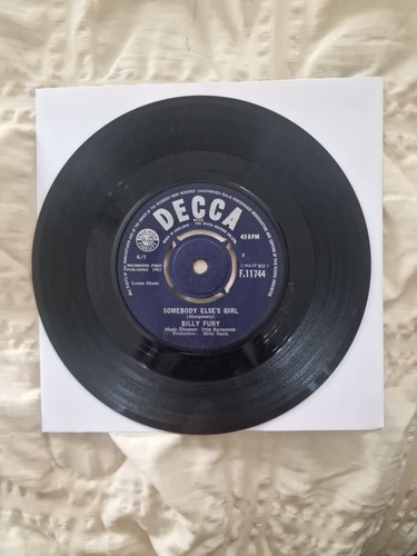 Billy fury somebody else s - billy, fury-
