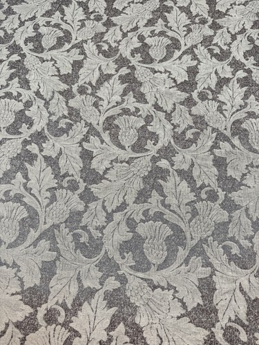 Voyage fabric glencoe - fabric, silver