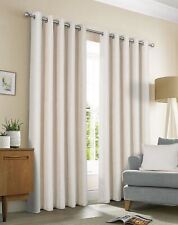 Chenille Eyelet Curtains