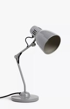 John Lewis ANYDAY Tony Desk Lamp, Grey/ New