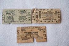 Gwr railway ticket - gwr, x3