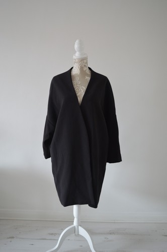 Ladies black open jacket - ladies,