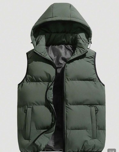New mens padded gilet jacket - mens,