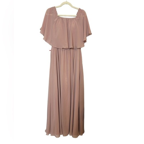 Jjs house dusty rose - house, chiffon