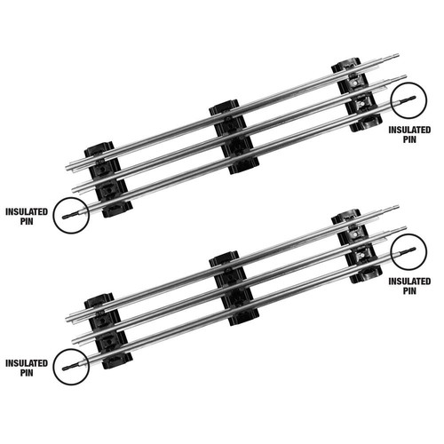 Two pack straight - two, 10"