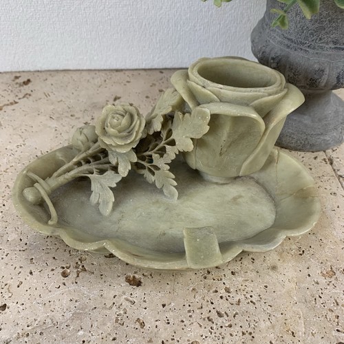 Antique chinese soapstone hand - antique,
