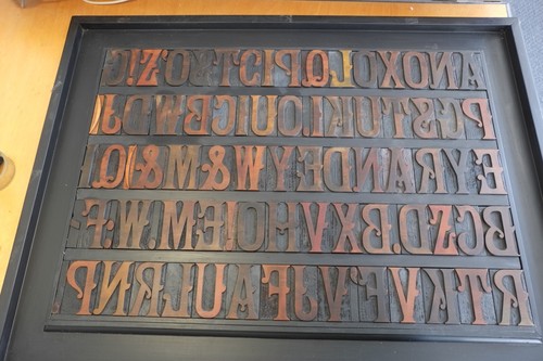 Letterpress wood wooden type - letterpress,