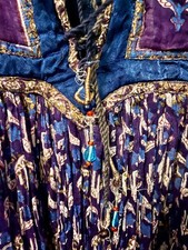 vintage 60s indian silk dress