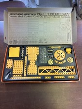 Vintage Meccano Crane Building