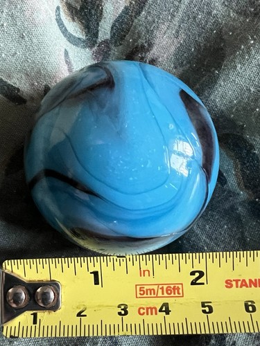 Large blue black - black, glass