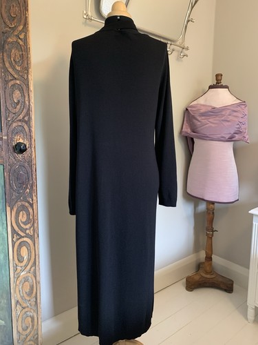 Linea black fitted dress - black,