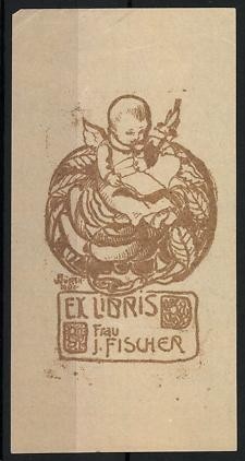 Exlibris frau fischer - exlibris,