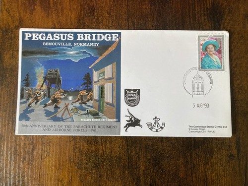 1990 pegasus bridge 40th ann - pegasus,