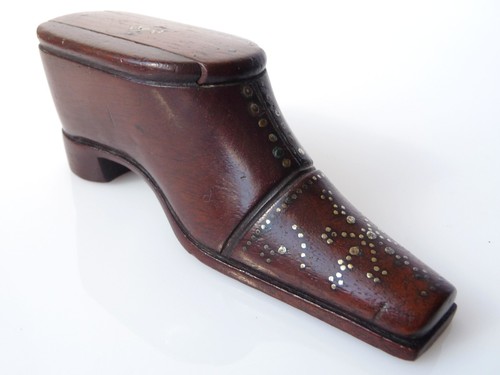 Antique early treen 19thc - early,