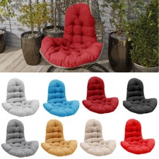 Garden Egg Chair Cushion Seat Thick Padded Swing Hanging Chair Mat Patio Outdoor
