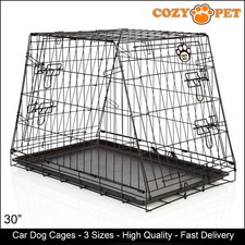 Car Dog Cage By Cozy Pet 30"
