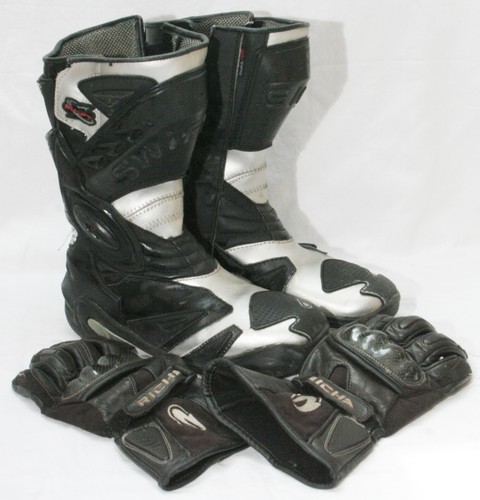 Swift motorcycle boots black - motorcycle,