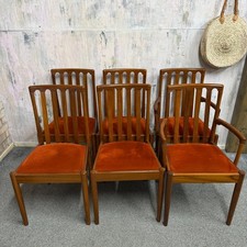 6x Meredew Mid Century Teak