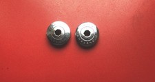 VINTAGE PAIR OF CAMPAGNOLO CHROME CHAINSET DUST CAPS/COVERS