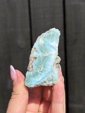 Larimar Half Polished Freeform