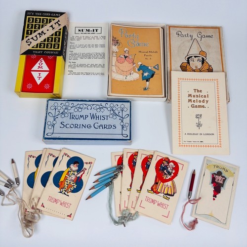 Card games trump whist score - games,