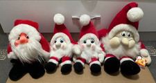 Bundle of 4x Vintage Santa