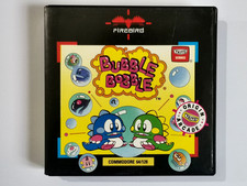 Commodore 64 Bubble Bobble Disk game by Firebird - Tested Working