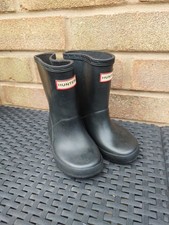Infant Hunter Wellies Size 6 Black