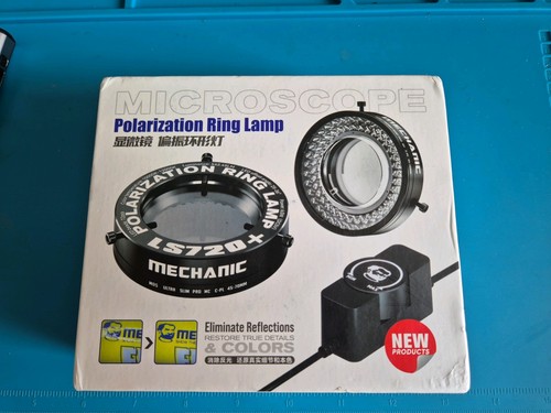 Polarizing ring lamp for - ring,
