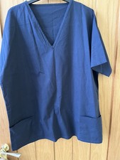  Surgical Scrub Set -  Top & Pants - Medium - Unisex - Navy - Lightweight 